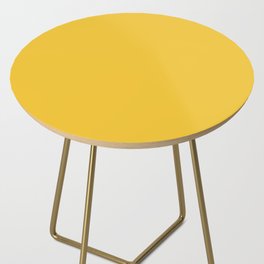 SAFFRON YELLOW SOLID COLOR Side Table