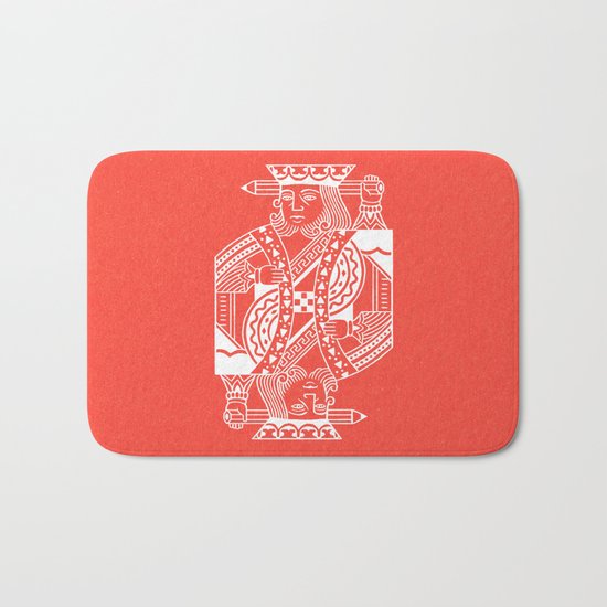 Creativity Is King Bath Mat