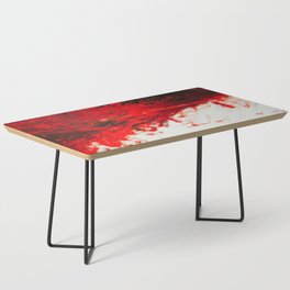 Twombly red abstract Coffee Table