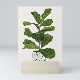 Fiddle leaf fig Tree Mini Art Print