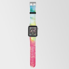 Tie Dye, with Primary Colors Apple Watch Band