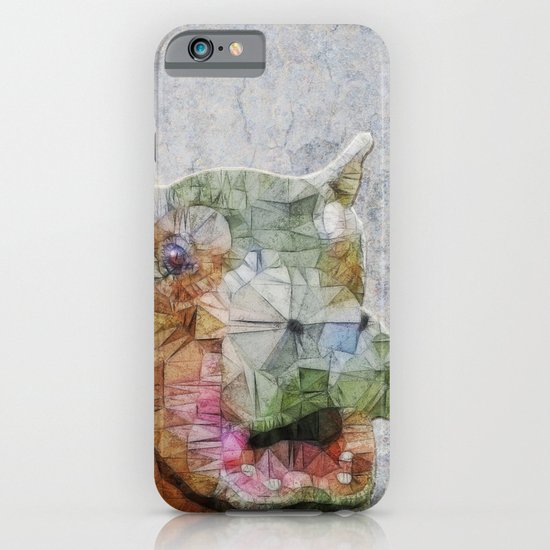 abstract hippo iPhone & iPod Case
