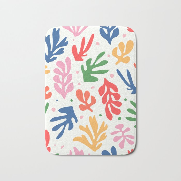 Nature Leaf Cut Outs | Henri Matisse Series Bath Mat
