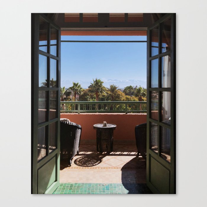 Marrakech Hotel Canvas Print