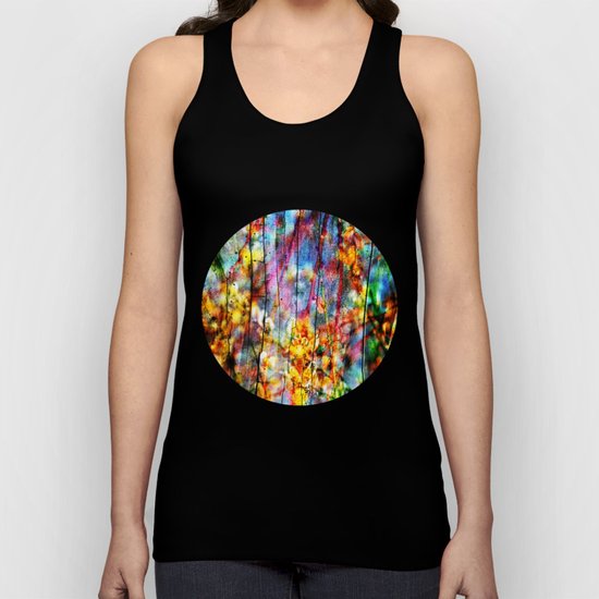 Colorful Symphony of Spring Unisex Tank Top