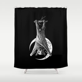 batty bat bat Shower Curtain