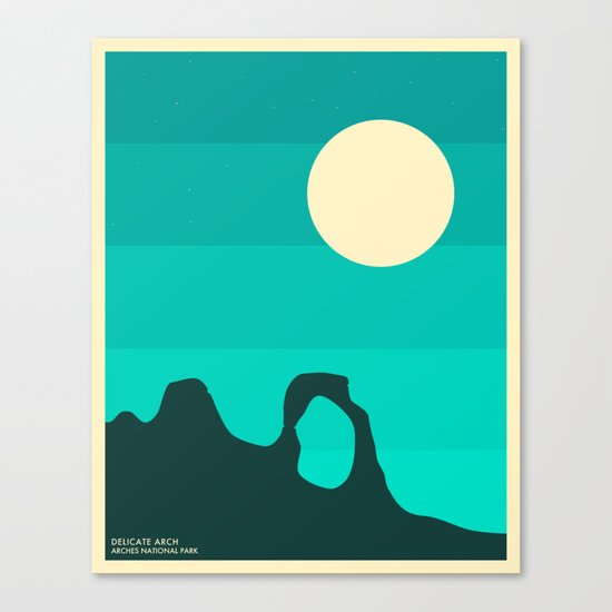 ARCHES NATIONAL PARK Canvas Print