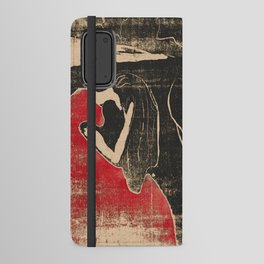 Melancholy II Edvard Munch Android Wallet Case
