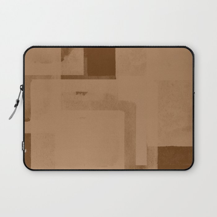 Brown Paper Cut, Japandi style Laptop Sleeve