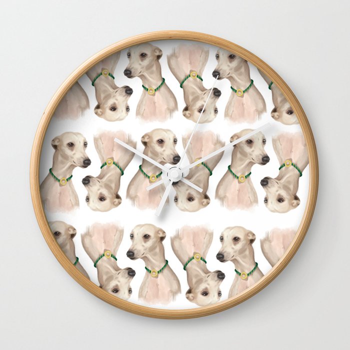 Dogsbody pattern design Wall Clock