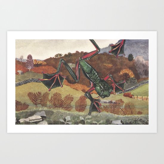 Testing the laws of hazard (ii) Art Print