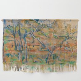 Trær og hus, Provence by Paul Cézanne (1885) Wall Hanging