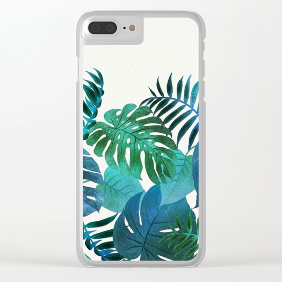 My Tropical Garden 18 Clear iPhone Case