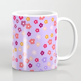 Tiny Spring Blooms Lilac Coffee Mug