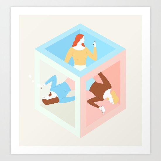 Work, Learn, Play Art Print