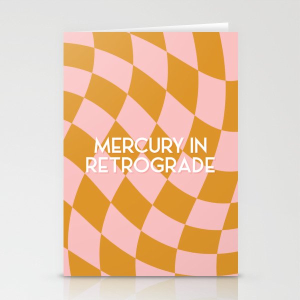 Mercury in Retrograde Stationery Cards