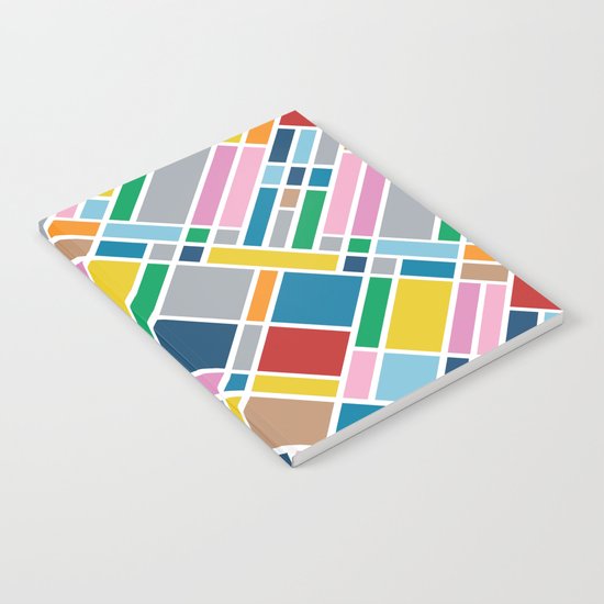 Map Outline 45 Notebook