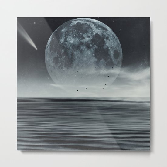 oceans of tranquility Metal Print