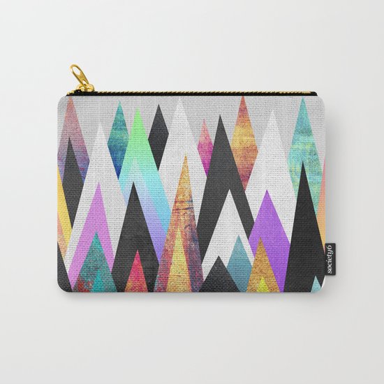 Colorful Peaks Carry-All Pouch