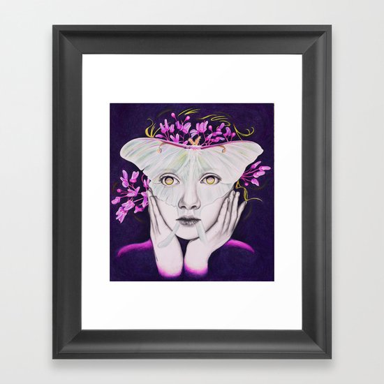 luna Framed Art Print