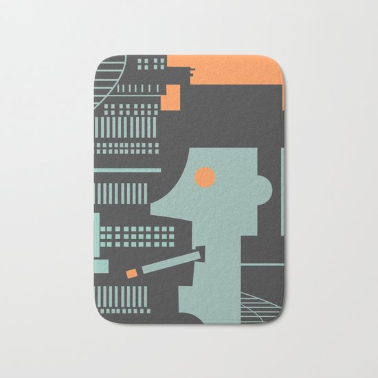Jazz Man Bath Mat
