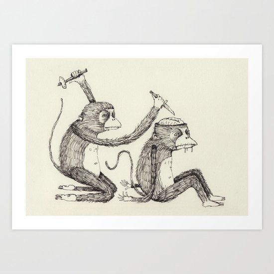 'Surgeon' Art Print