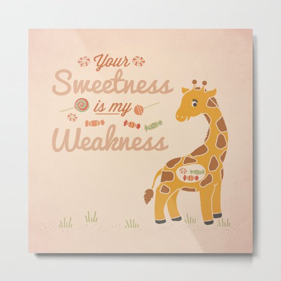 Sweetness Metal Print