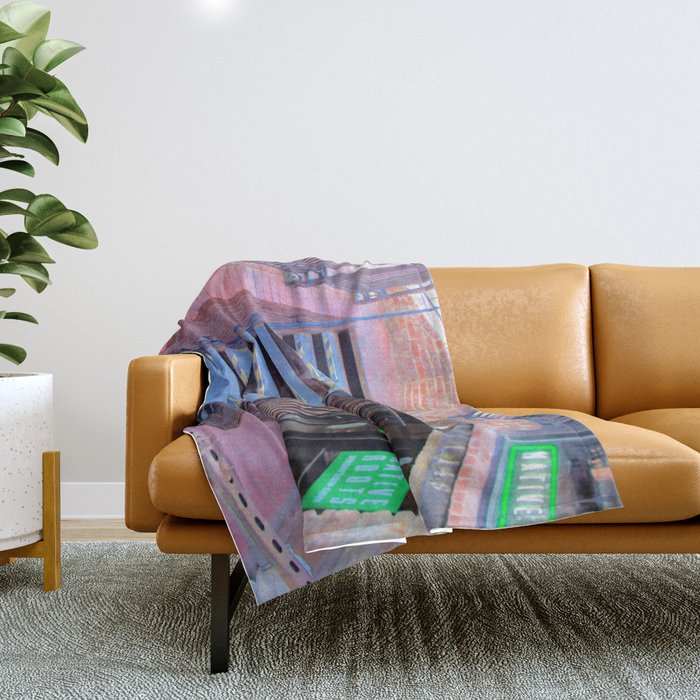 Exterior Outdoor Architecture Cityscape Throw Blanket