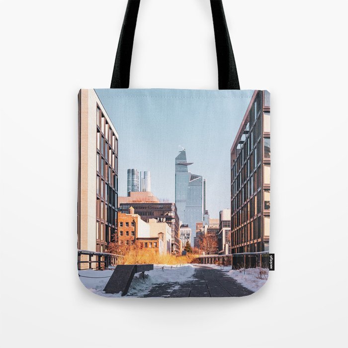 New York City Winter Tote Bag
