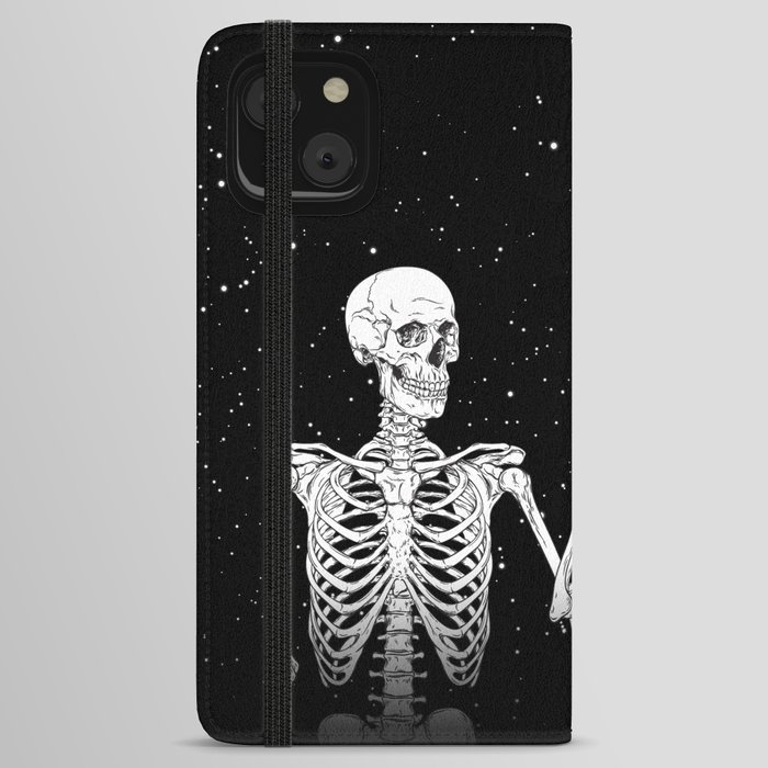 Best Friends Skeleton iPhone Wallet Case