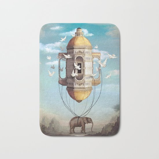 Imaginary Traveler Bath Mat