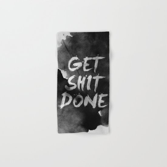Motivational get it done Hand & Bath Towel