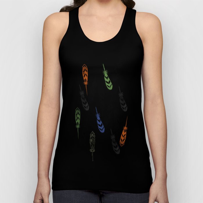 Feather Falling Tank Top