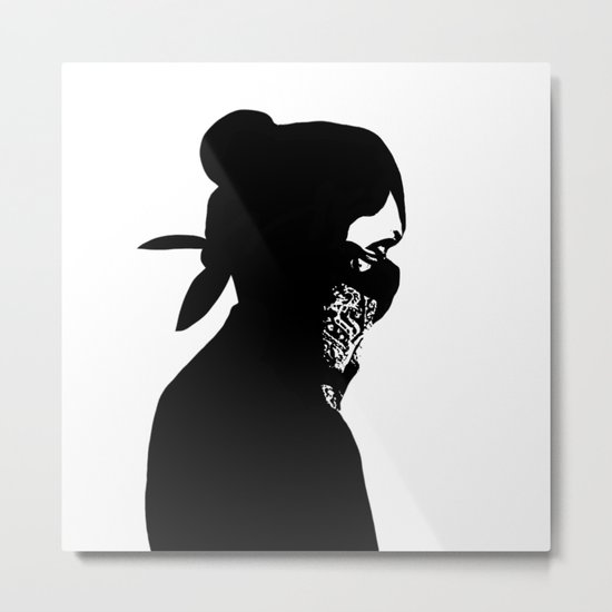 REBEL Metal Print