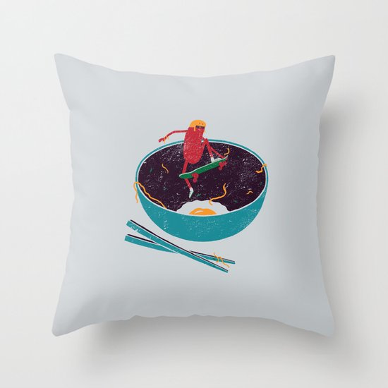 X-Food Throw Pillow