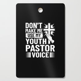 Youth Pastor Church Minister Clergy Christian Cutting Board