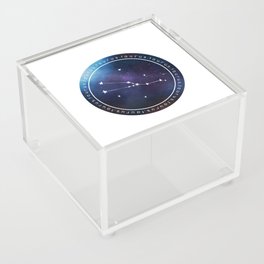 Taurus Zodiac | Nebula Circles Acrylic Box