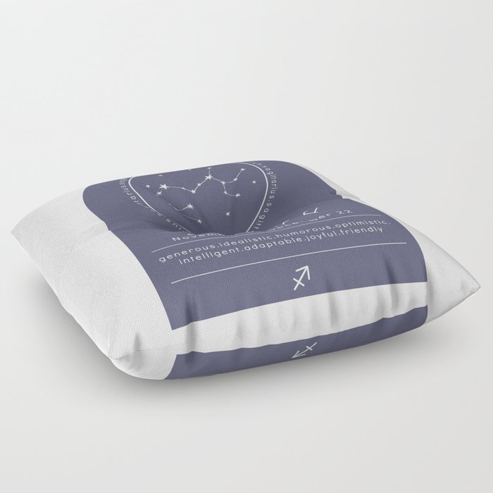Sagittarius | Zodiac Floor Pillow