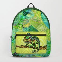 Chamaleon Pattern Backpack