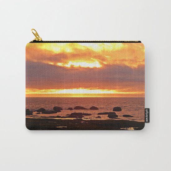 Stunning Orange Sunset Carry-All Pouch