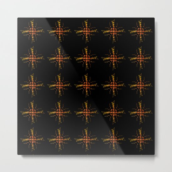 Pattern 1 Metal Print