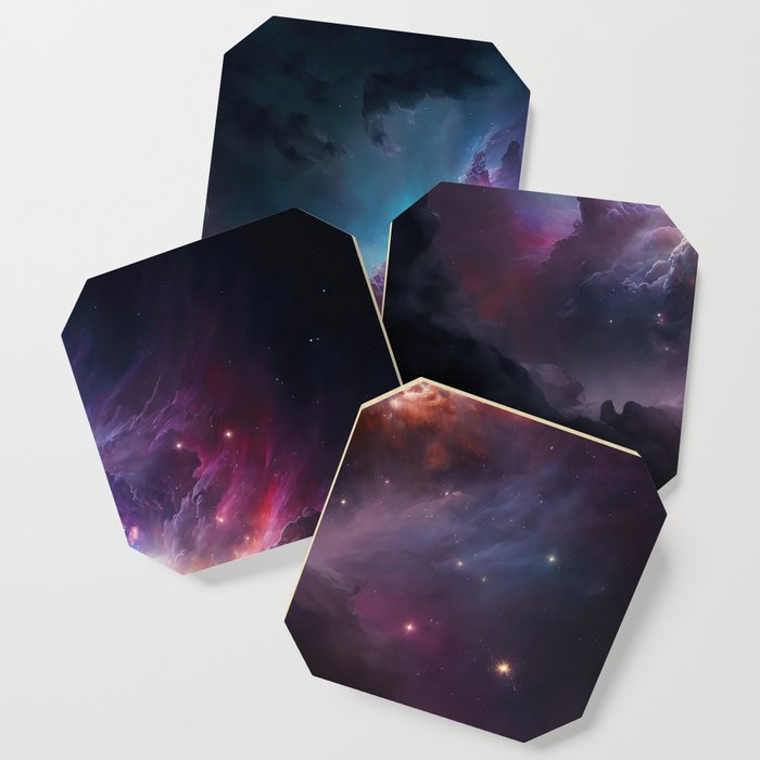Space Nebula Galaxy Astronomy Coaster