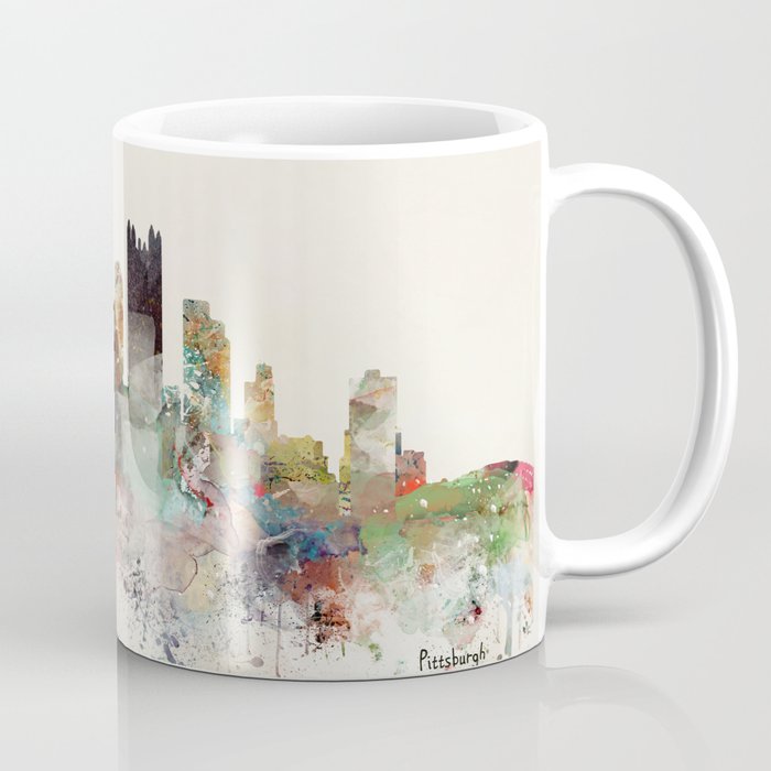 pittsburgh city skyline Coffee Mug
