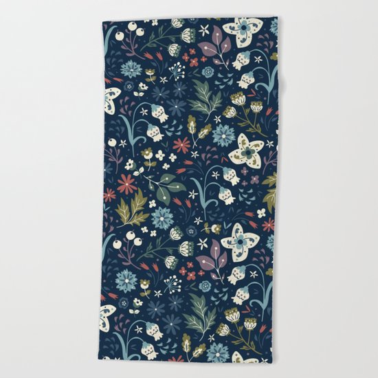 Wild Meadow Beach Towel