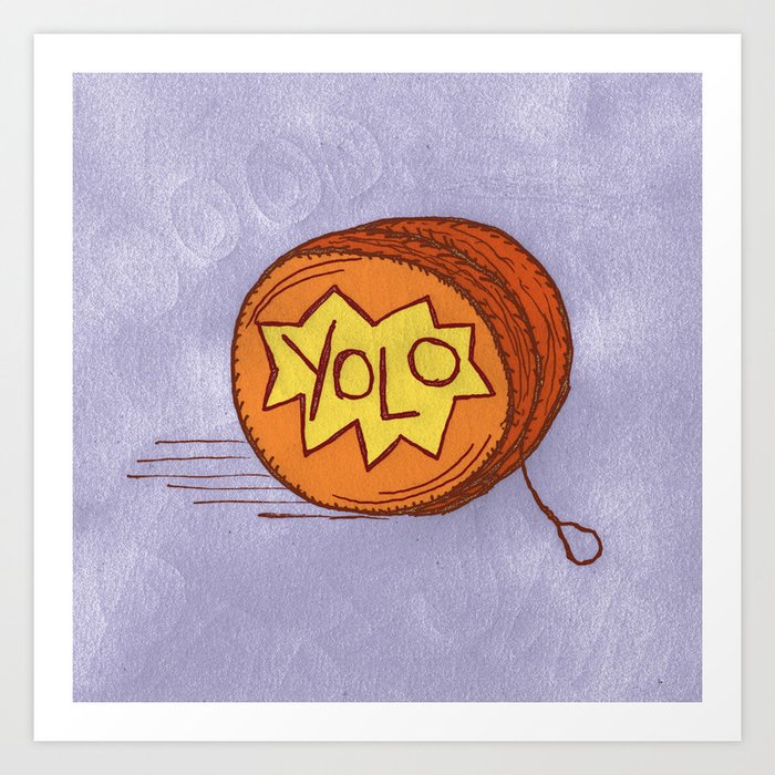 YOYO Art Print by Josh | Society6