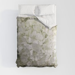 White Hydrangea Comforter
