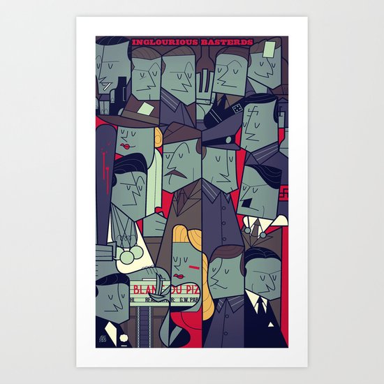 Inglourious Basterds Art Print