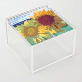 Sunflowers 002 Acrylic Box
