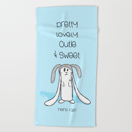 Here I am Beach Towel