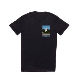 Georgetown Lighthouse   T Shirt | Beach, Color, Paint, Georgetown, Reflection, Sun, Reflect, Lighthouse, Nature, Light 